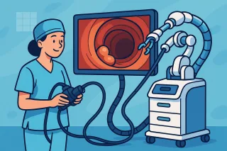 colonscopia robotica